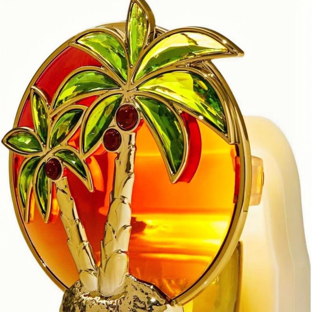Bath and Body Works Palm Trees Sunset Nightlight Wallflowers Fragrance Plug